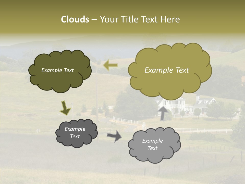Hard Scape Dwelling Driveway PowerPoint Template