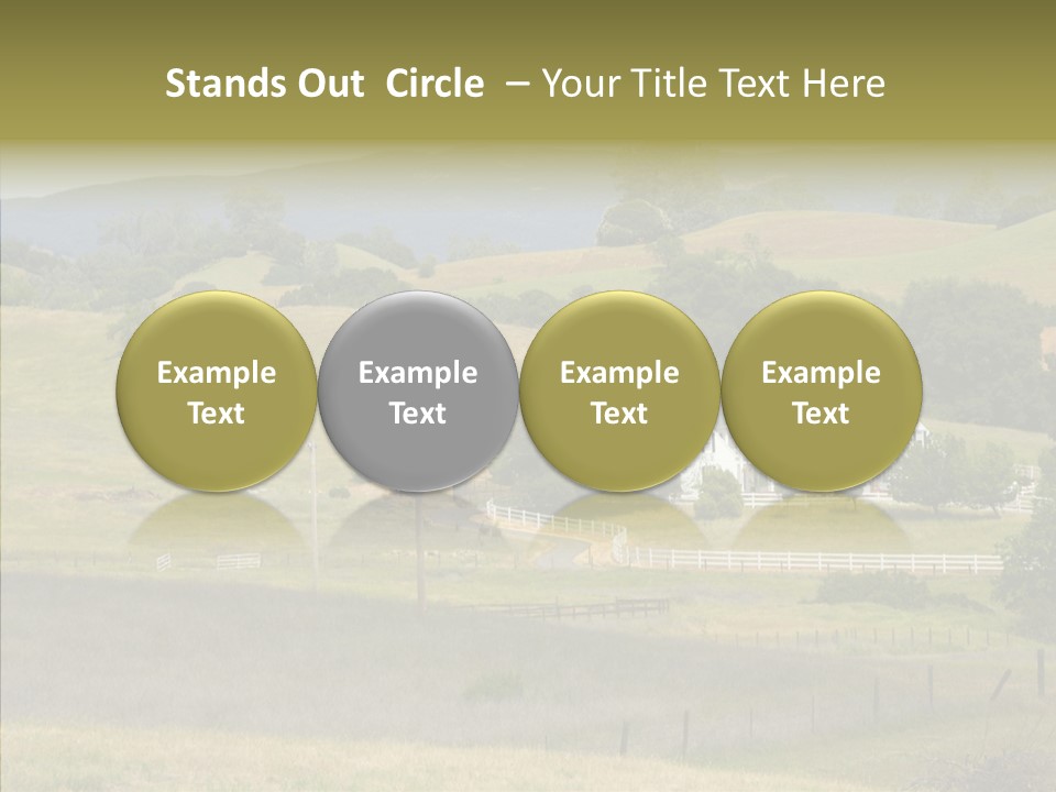 Hard Scape Dwelling Driveway PowerPoint Template