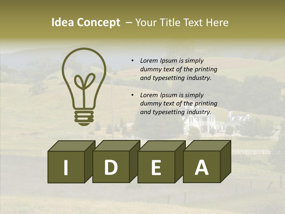 Hard Scape Dwelling Driveway PowerPoint Template