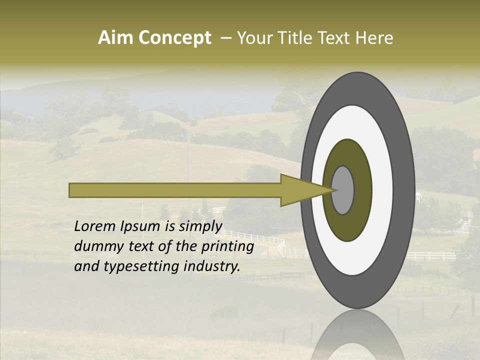 Hard Scape Dwelling Driveway PowerPoint Template