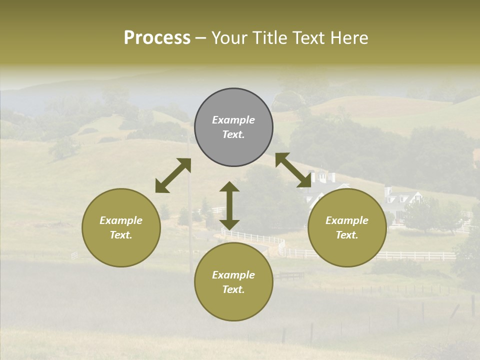 Hard Scape Dwelling Driveway PowerPoint Template