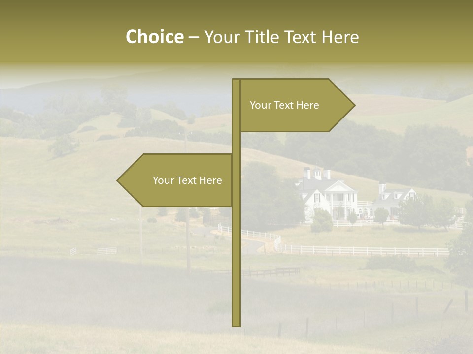 Hard Scape Dwelling Driveway PowerPoint Template