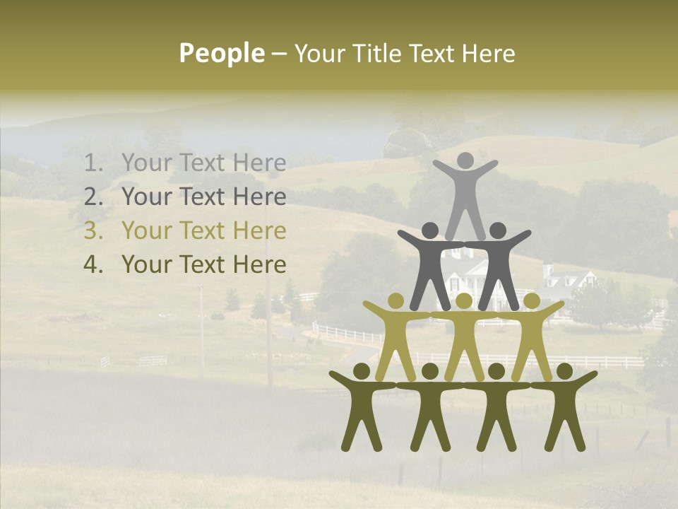 Hard Scape Dwelling Driveway PowerPoint Template