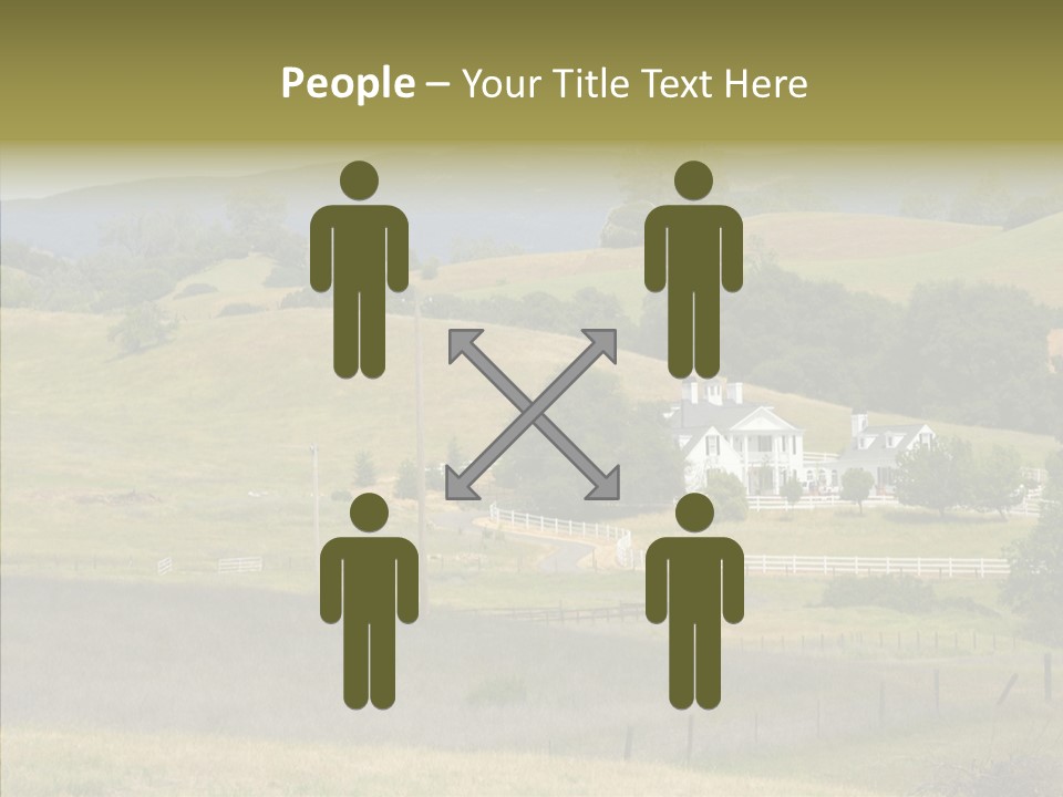 Hard Scape Dwelling Driveway PowerPoint Template