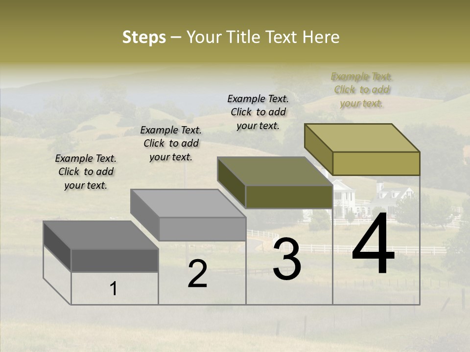 Hard Scape Dwelling Driveway PowerPoint Template