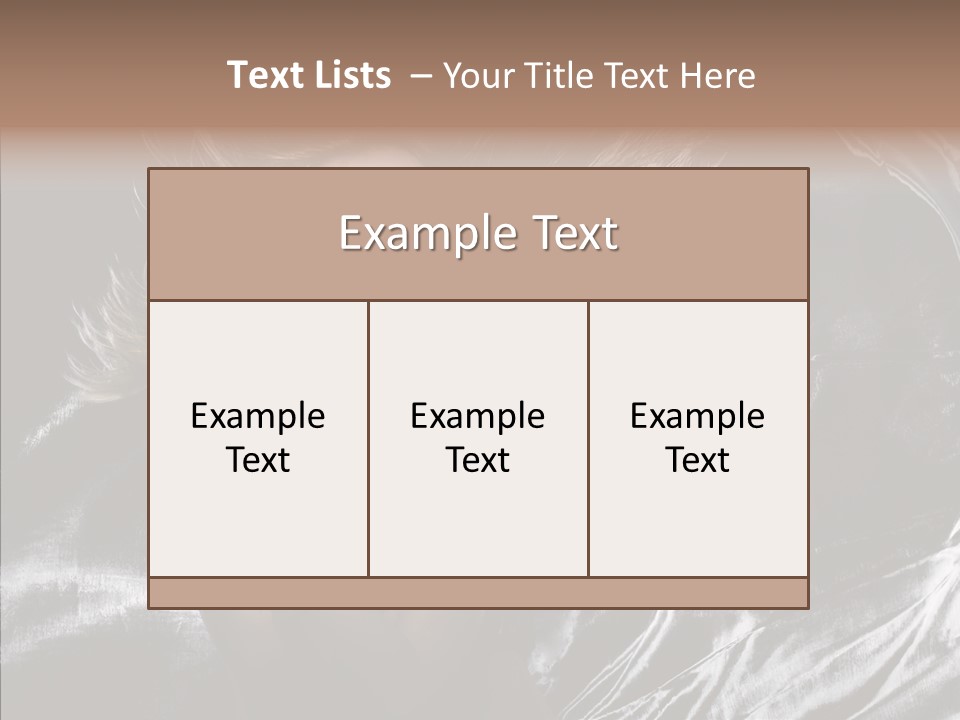 Erotic Silver Young PowerPoint Template