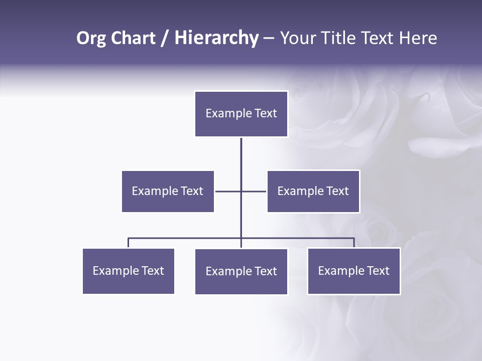 Closeup Blue Smell PowerPoint Template
