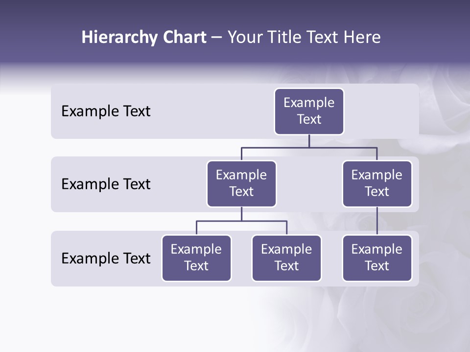 Closeup Blue Smell PowerPoint Template