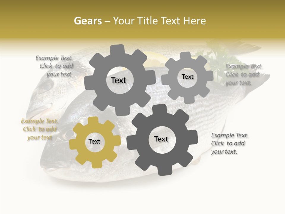 Cook Eating Raw PowerPoint Template