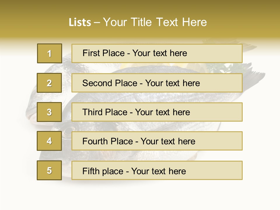 Cook Eating Raw PowerPoint Template