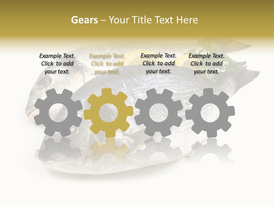 Cook Eating Raw PowerPoint Template