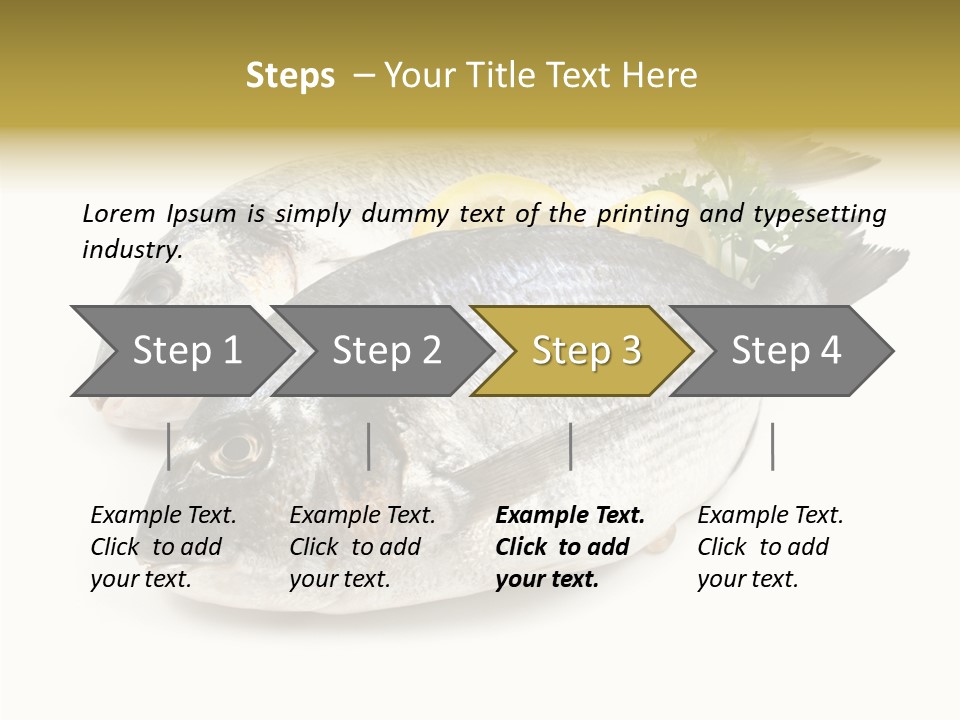Cook Eating Raw PowerPoint Template