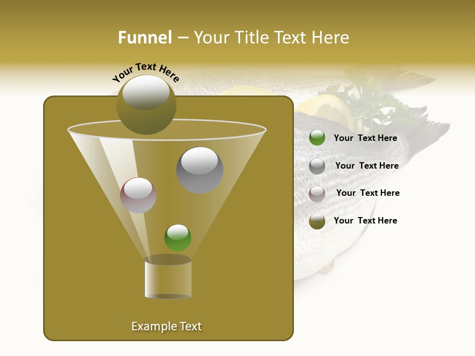Cook Eating Raw PowerPoint Template