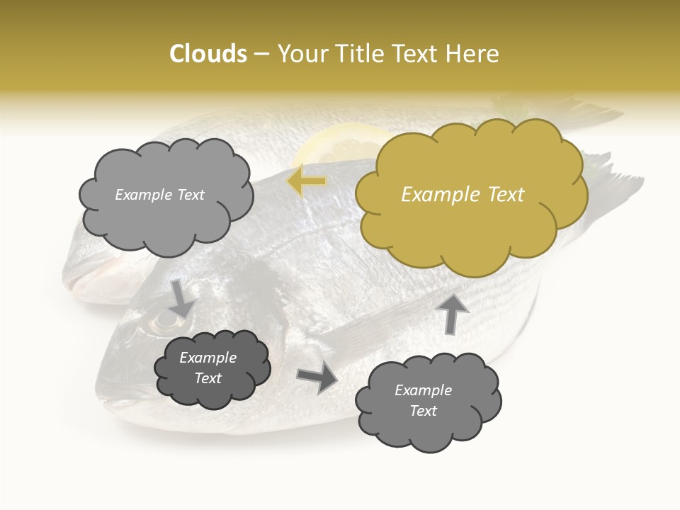Cook Eating Raw PowerPoint Template