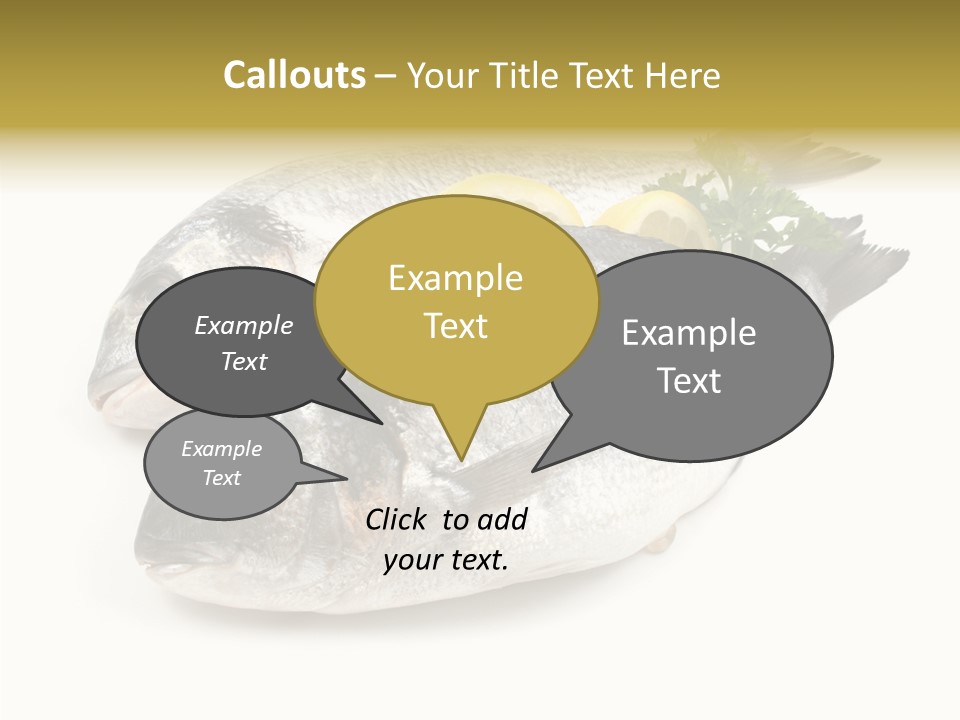 Cook Eating Raw PowerPoint Template