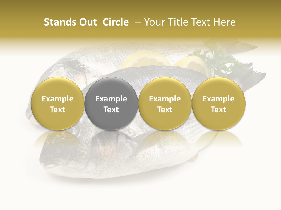 Cook Eating Raw PowerPoint Template