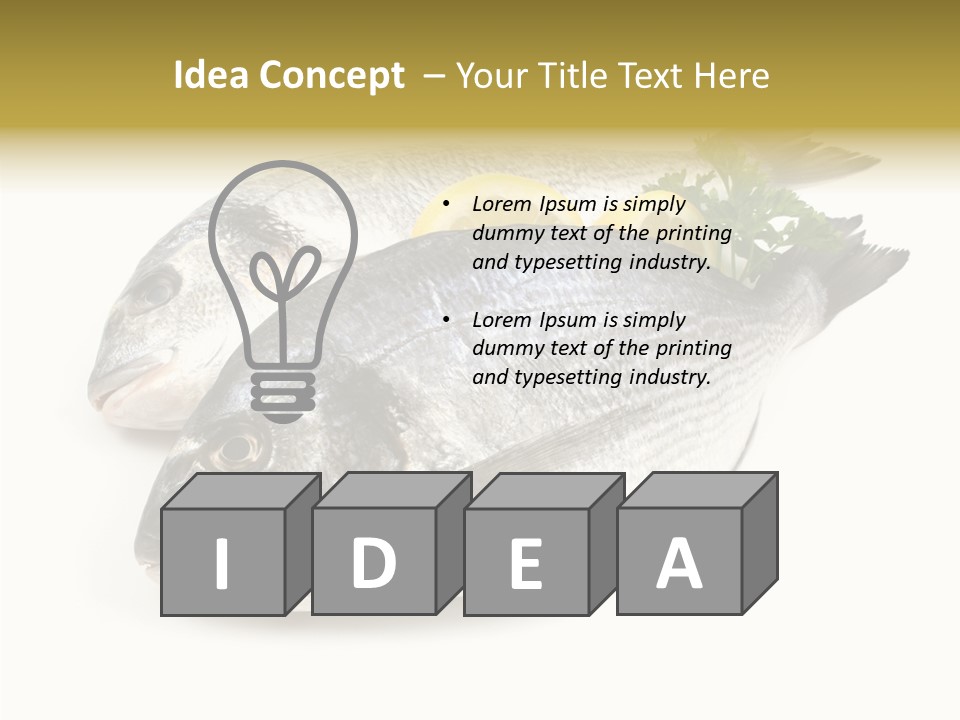 Cook Eating Raw PowerPoint Template