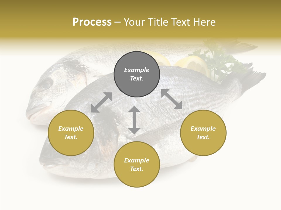 Cook Eating Raw PowerPoint Template