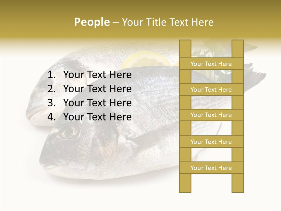 Cook Eating Raw PowerPoint Template