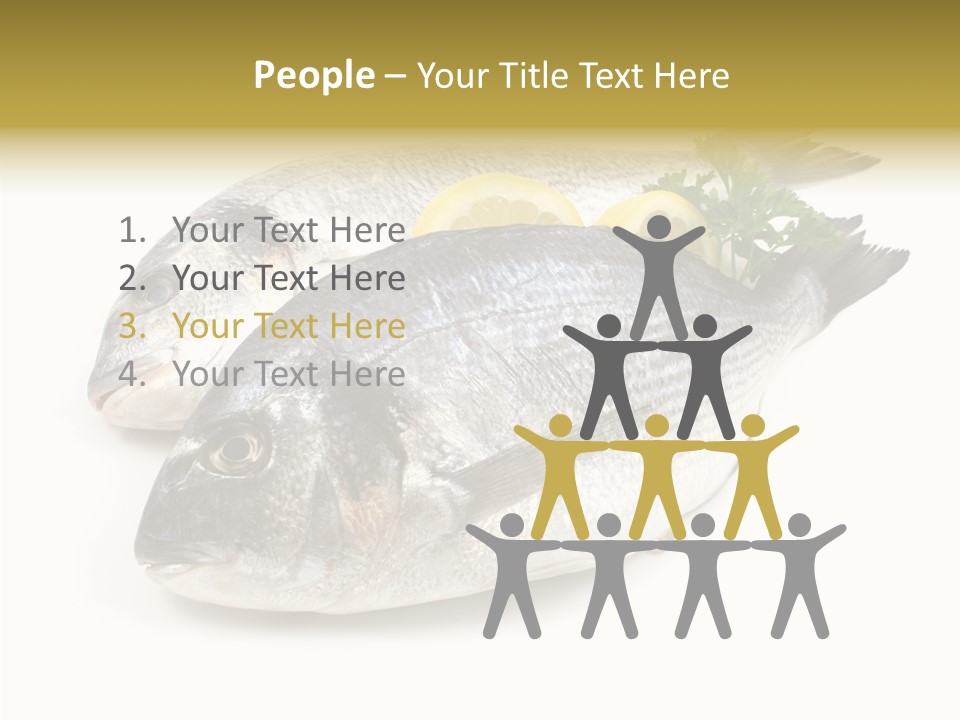 Cook Eating Raw PowerPoint Template