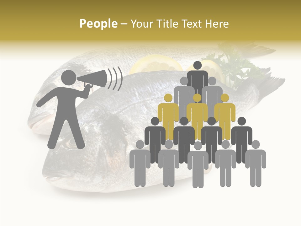 Cook Eating Raw PowerPoint Template