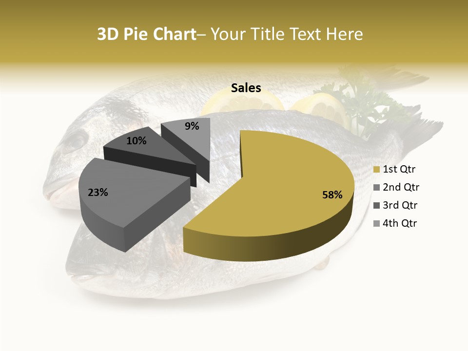 Cook Eating Raw PowerPoint Template