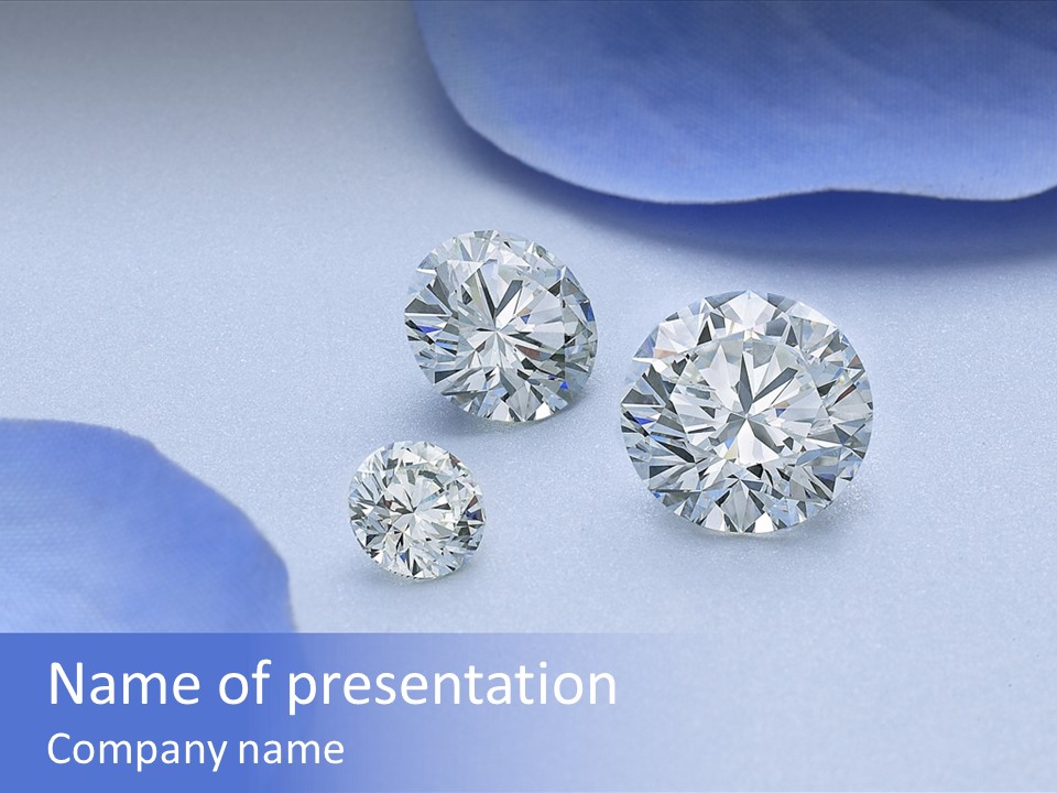 Carat Expensive Millionaire PowerPoint Template