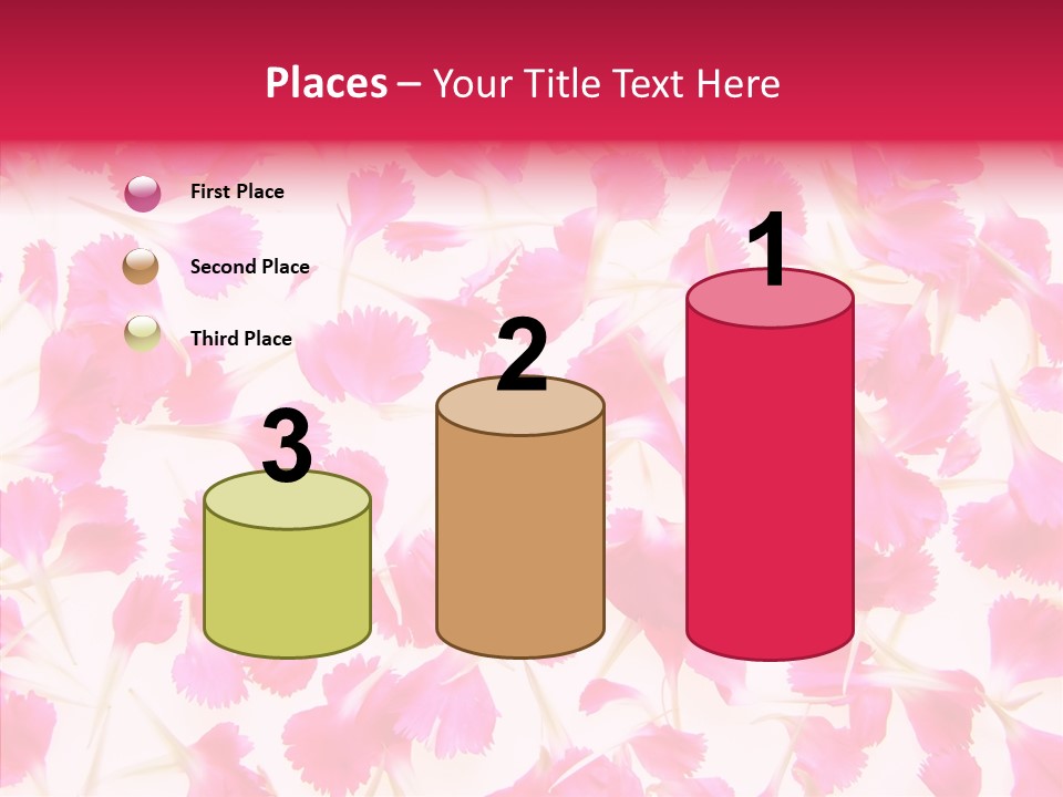 Garden Dianthus Nature PowerPoint Template