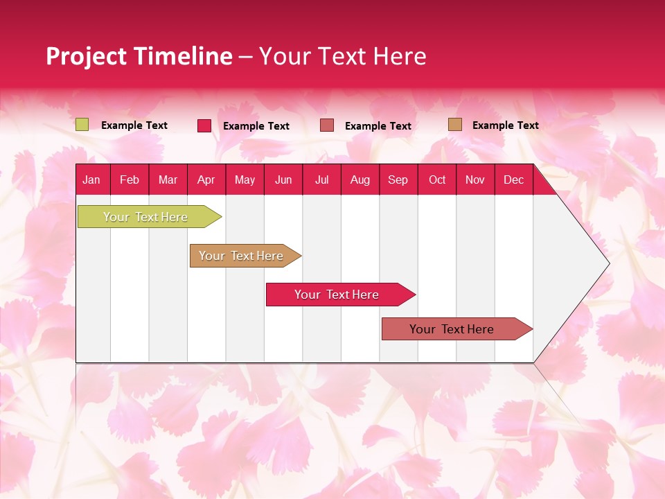 Garden Dianthus Nature PowerPoint Template