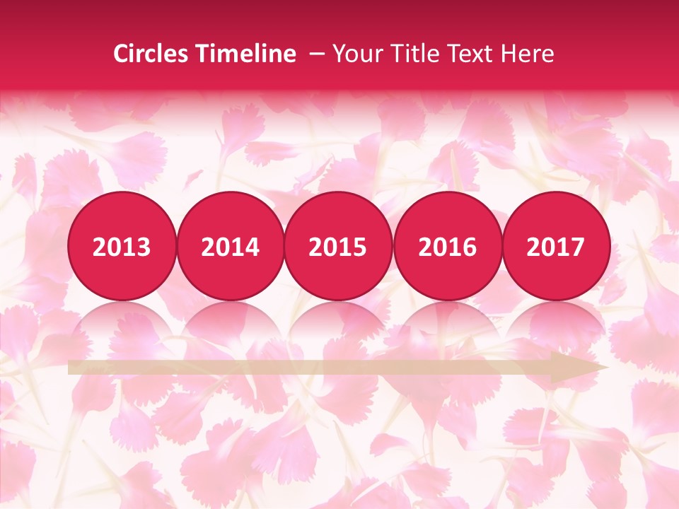 Garden Dianthus Nature PowerPoint Template