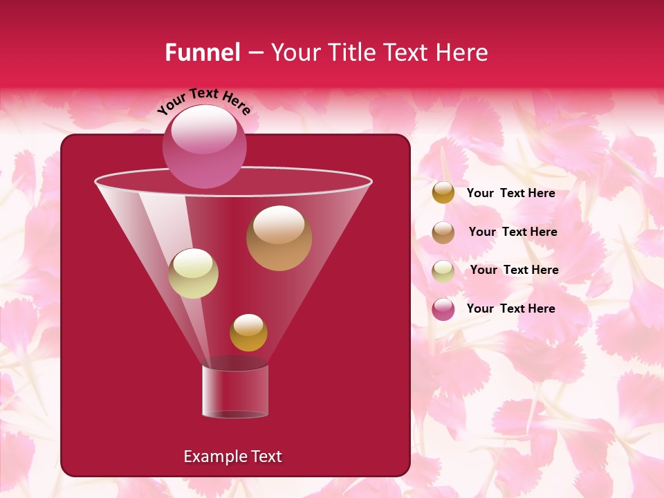 Garden Dianthus Nature PowerPoint Template