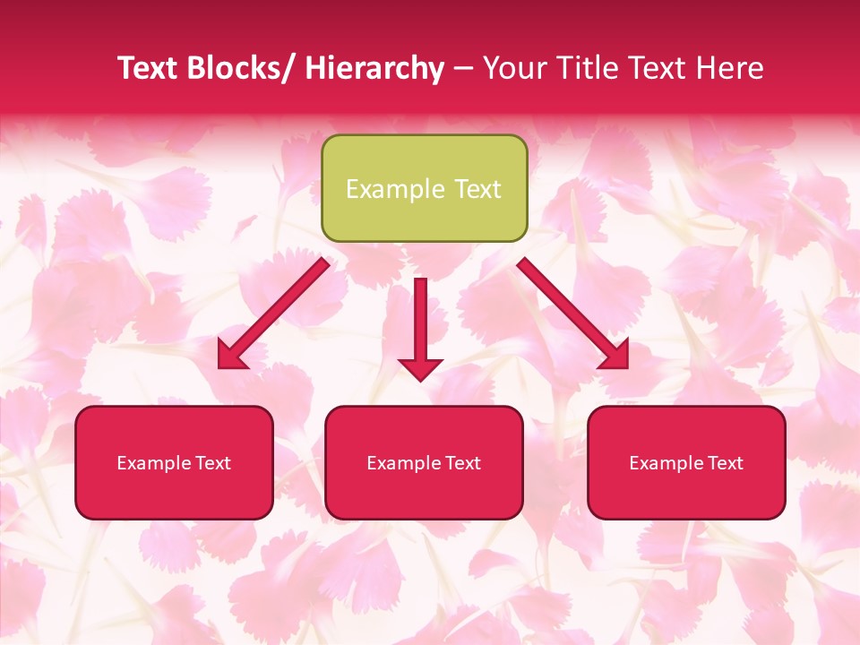Garden Dianthus Nature PowerPoint Template
