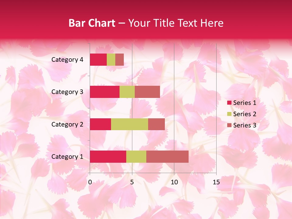 Garden Dianthus Nature PowerPoint Template