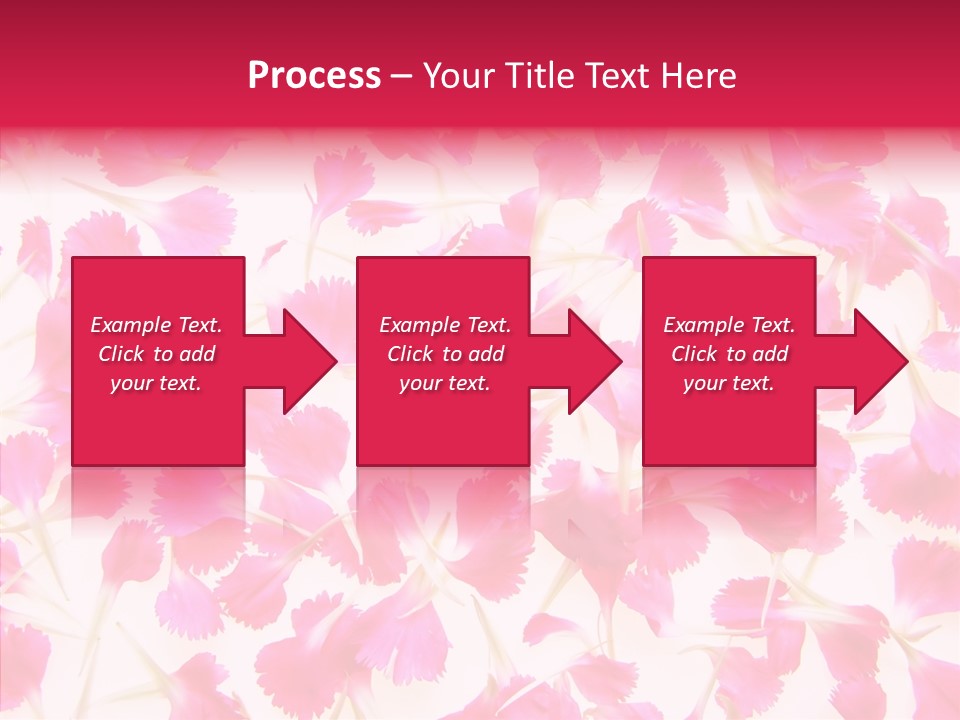 Garden Dianthus Nature PowerPoint Template