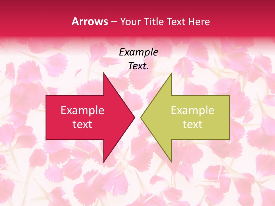 Garden Dianthus Nature PowerPoint Template