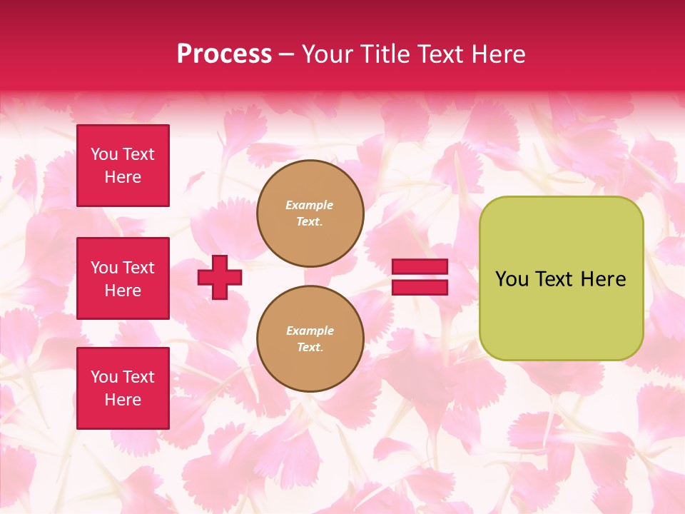 Garden Dianthus Nature PowerPoint Template