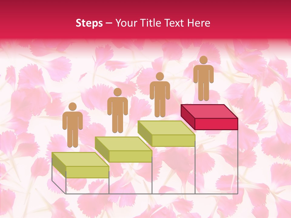 Garden Dianthus Nature PowerPoint Template