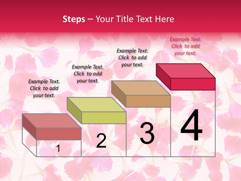 Garden Dianthus Nature PowerPoint Template