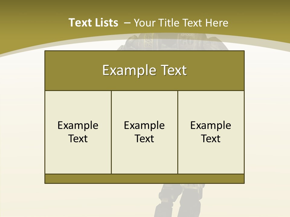 Graphic Isolated Isolation PowerPoint Template