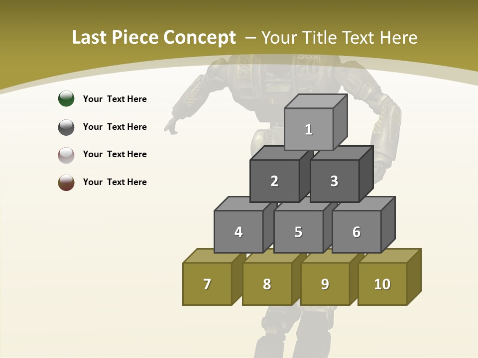 Graphic Isolated Isolation PowerPoint Template