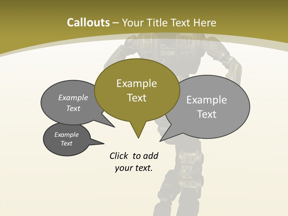 Graphic Isolated Isolation PowerPoint Template