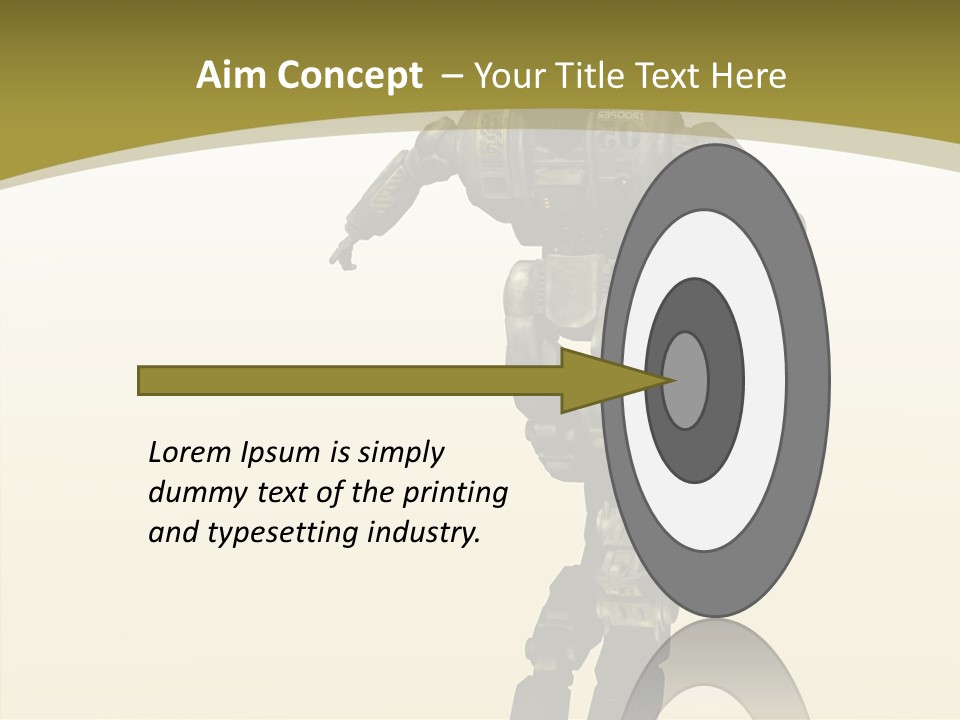 Graphic Isolated Isolation PowerPoint Template