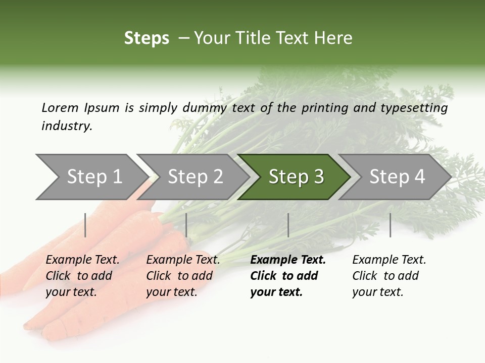 Vitamin Sweet Food PowerPoint Template