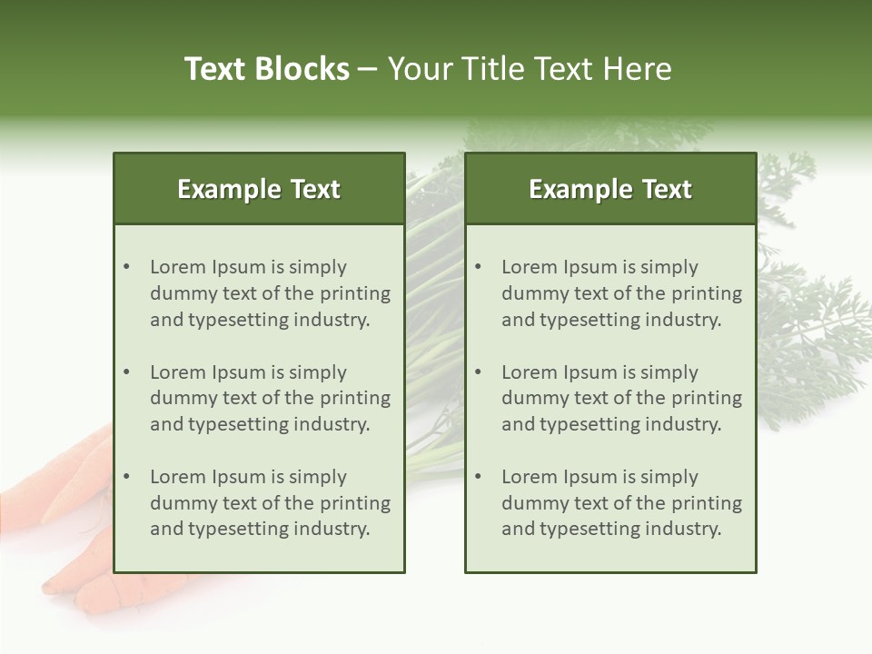 Vitamin Sweet Food PowerPoint Template