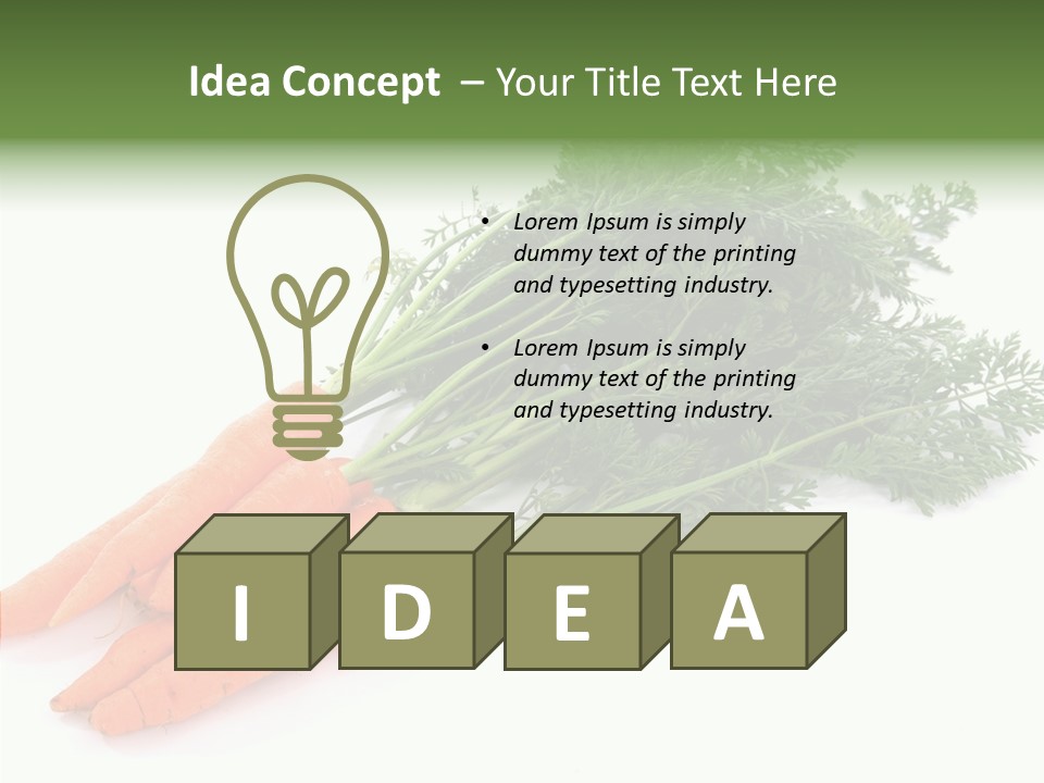 Vitamin Sweet Food PowerPoint Template