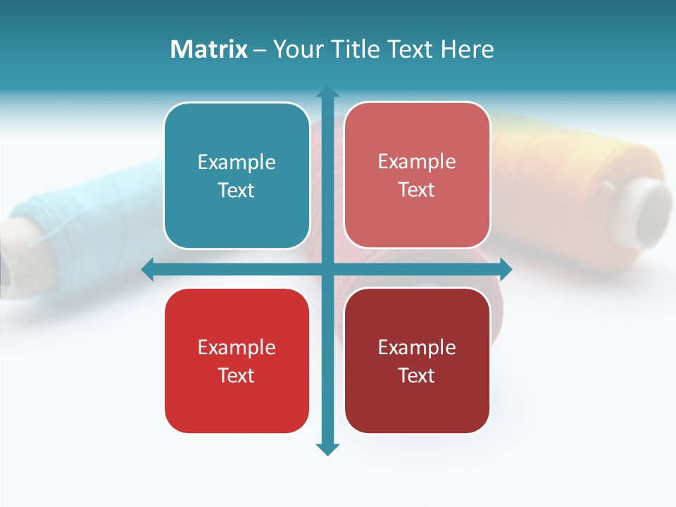 Scissors Patch Dressmaking PowerPoint Template