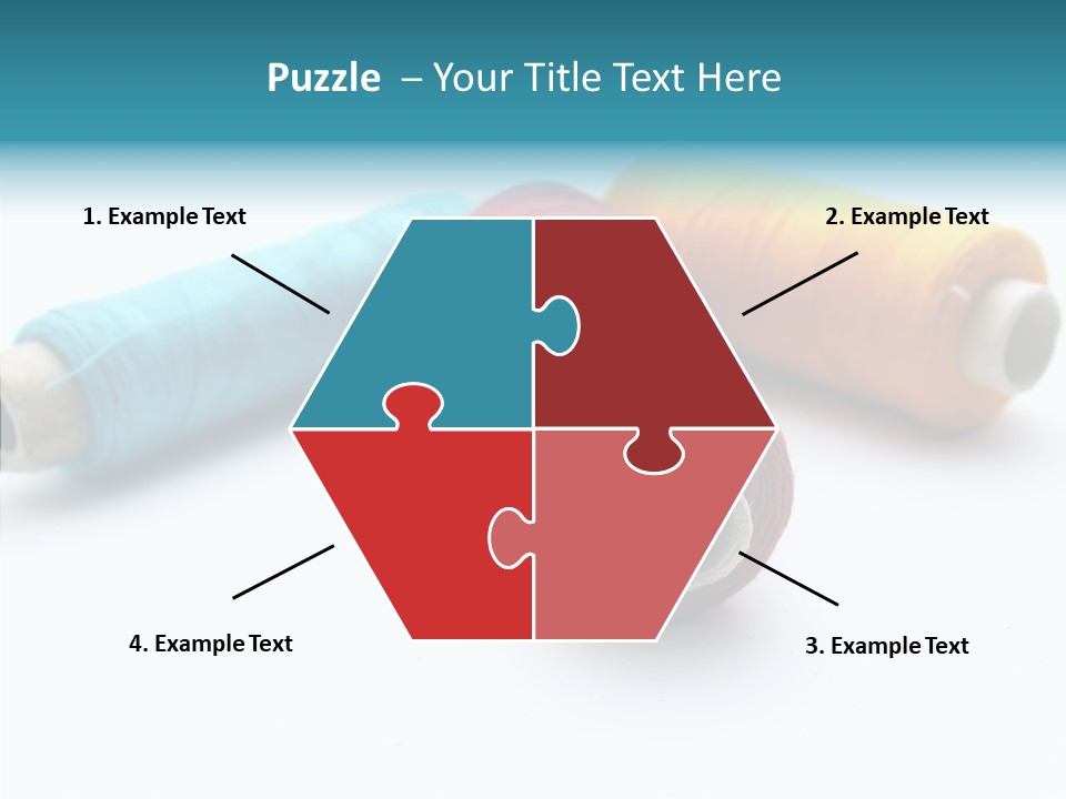 Scissors Patch Dressmaking PowerPoint Template