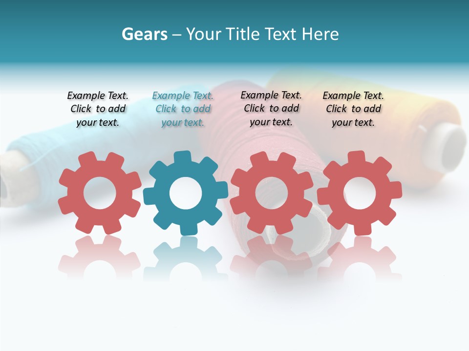 Scissors Patch Dressmaking PowerPoint Template