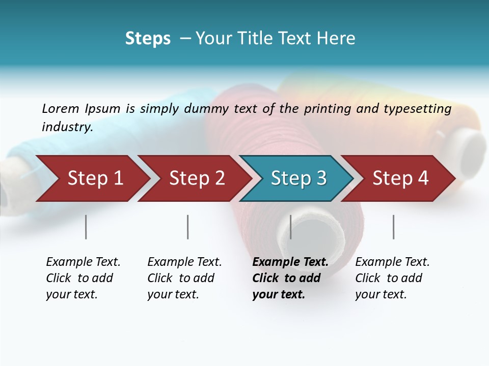 Scissors Patch Dressmaking PowerPoint Template