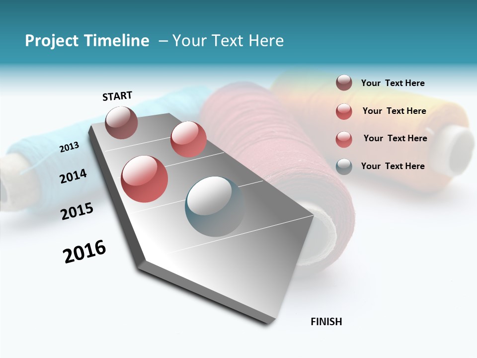 Scissors Patch Dressmaking PowerPoint Template